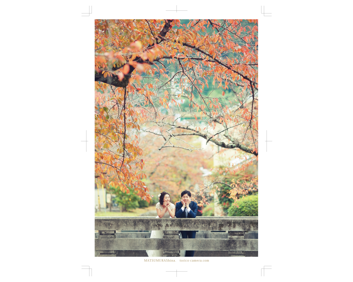 wedding　写真　カメラ　前撮り　京都